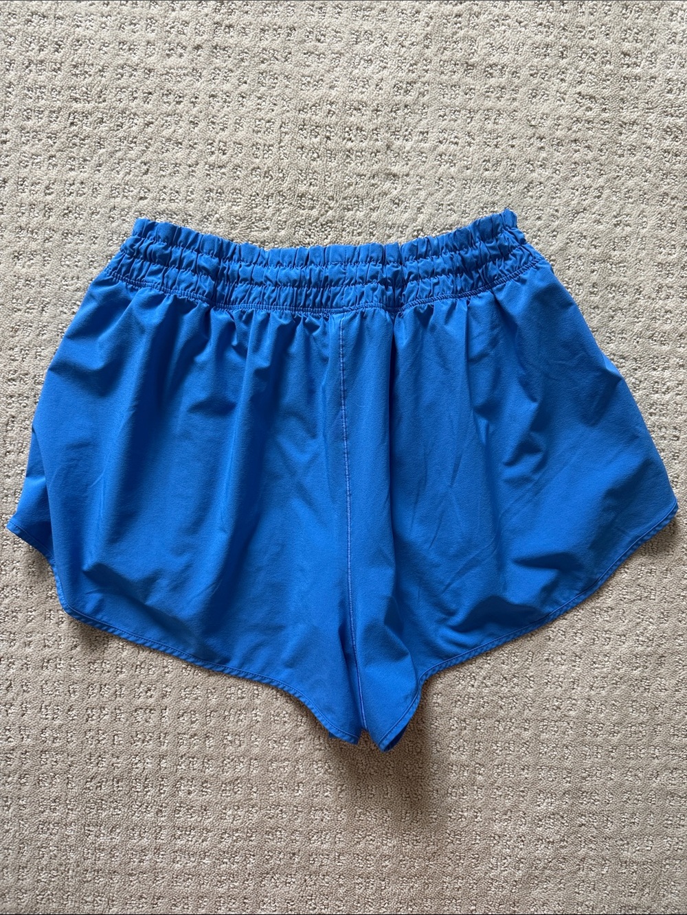 Aerie Offline Hot Stuff Low Rise Blue shorts - size large - Picture 5 of 5